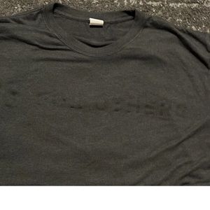 For Others Black on Black Logo Tshirt Black medium